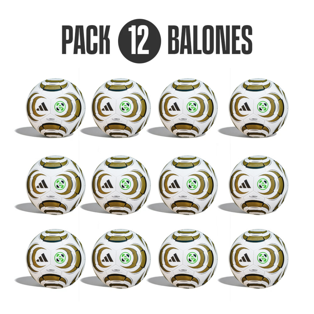 PACK 12 BALONES OFICIAL REAL FEDERACION EXTREMEÑA DE FUTBOL 26/27