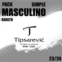 TIPSAREVIC ACADEMY - PACK SIMPLE ADULTO MASCULINO 23/24
