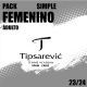 TIPSAREVIC ACADEMY - PACK SIMPLE ADULTO FEMENINO 23/24